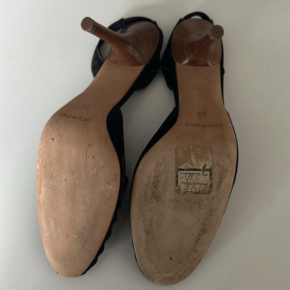 KORS suede sling backs excellent condition - Picture 3 of 3
